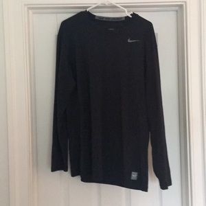 Nike pro combat long sleeve athletic shirt